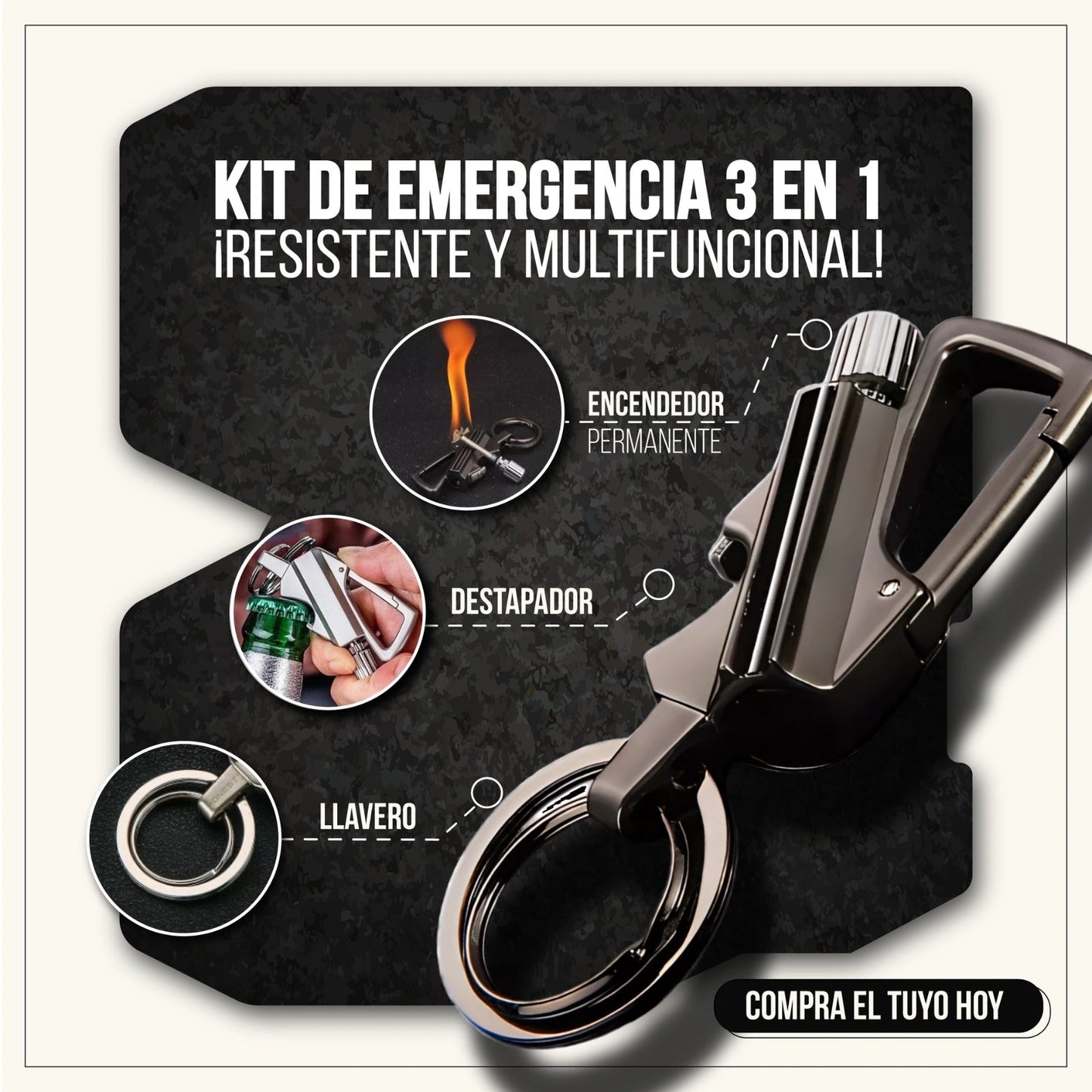 🔥Ignix – Encendedor 3 en 1  –  El encendedor que siempre te acompaña 🔥
